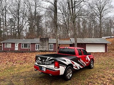 Taylor Made Truck Outside House